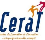Il est écrit Cerat centre de formation et d'insertion socioprofessionnelle adapté