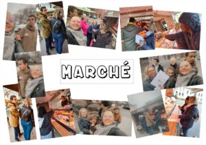 Les élèves de Forme 1 TEACCH, année 2023-2024 : marché